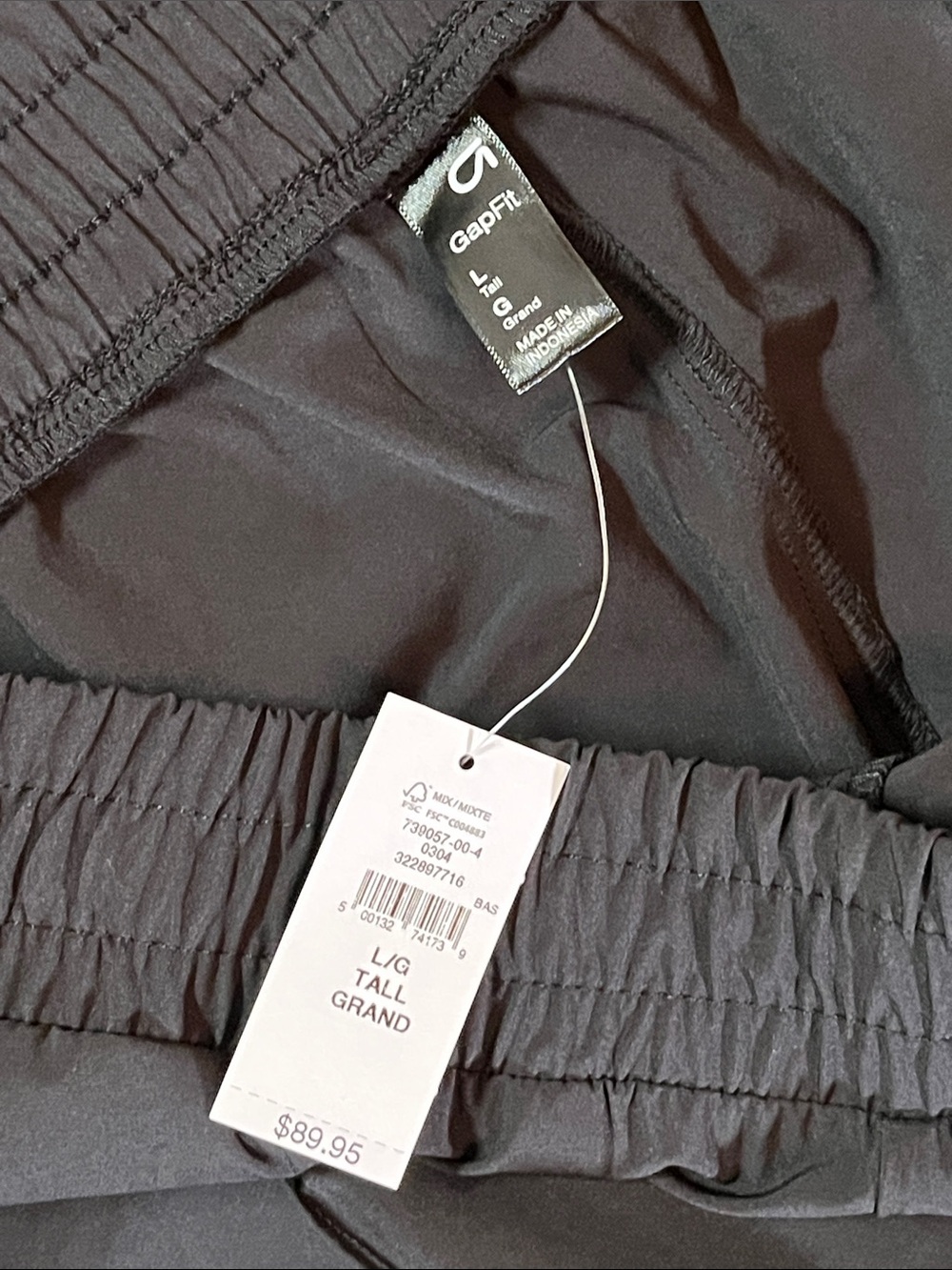 NEW GAP Black Athletic Pants
Large long
Lightweight stretch
$89.95 retail - Picture 8 of 11